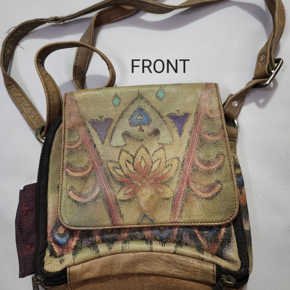 Woman ANUSCHKA GENUINE LEATHER purse